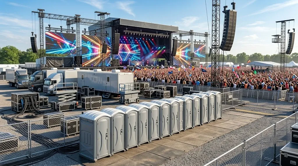 Concert Restroom Rental in Victorville, CA