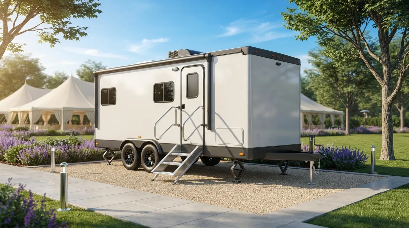Restroom Trailer Rental in Victorville, CA